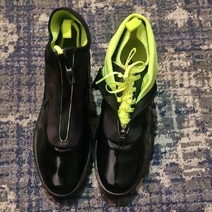 Nike Neon Yellow and Black Sneakers